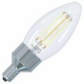 Resplandor Solana 4W B11 Clear Chandelier Smart LED Bulb RE3336041